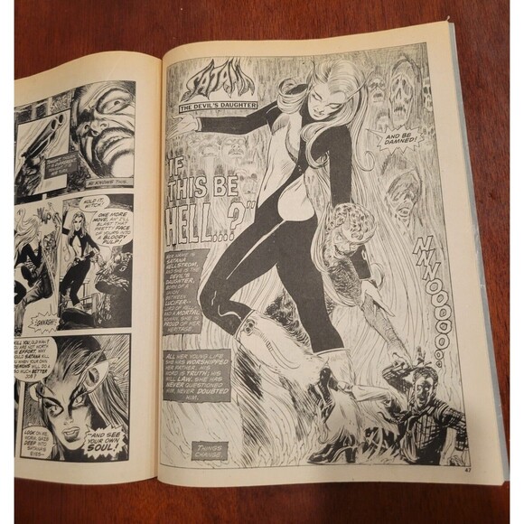 Haunt of Horror #5 Satana Cover Marvel 1975 Excellent Condition Vintage Comic - Picture 8 of 13